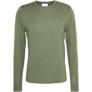 textil Herre T-shirts m. korte ærmer Calvin Klein Jeans K10K109474 Grøn
