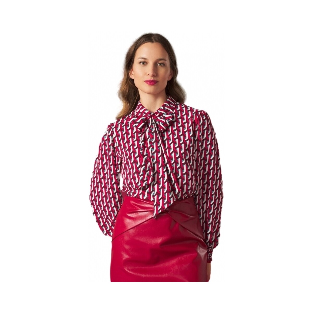textil Dame Toppe / Bluser Minueto Shirt Wendy - Red Flerfarvet