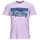 textil Herre T-shirts m. korte ærmer Superdry CALI STRIPED LOGO T SHIRT Violet