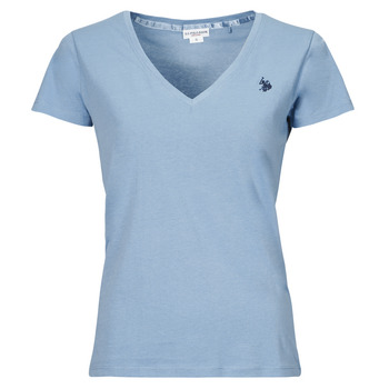 textil Dame T-shirts m. korte ærmer U.S Polo Assn. BELL Blå