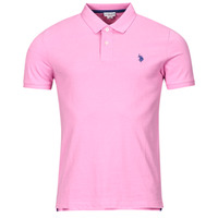 textil Herre Polo-t-shirts m. korte ærmer U.S Polo Assn. KING Pink