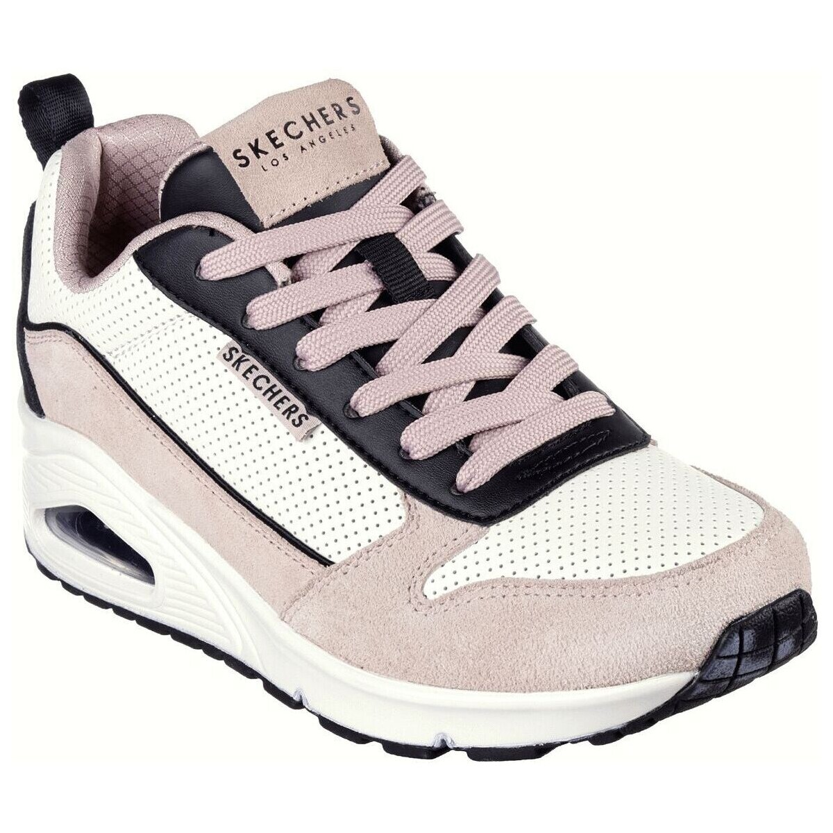 Sko Dame Lave sneakers Skechers Uno 2 much fun Pink