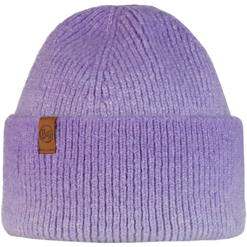 Accessories Huer Buff Marin Knitted Hat Beanie Violet
