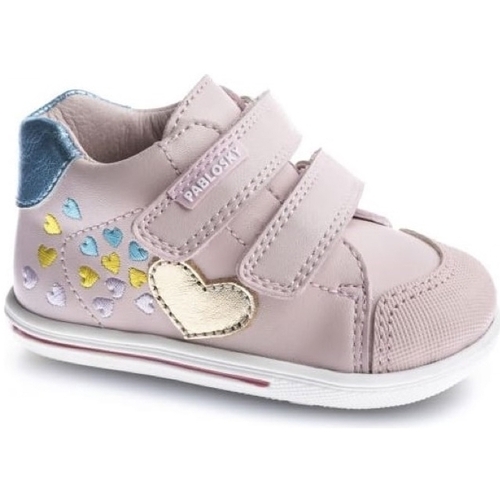 Sko Børn Sneakers Pablosky Baby 033475 B - Leader Rosa Cuarzo Pink