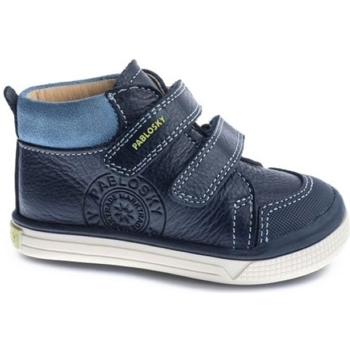 Sko Børn Sneakers Pablosky Baby 035420 B - Niagara Oceano Blå