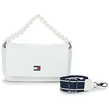 Tommy Jeans TJW CITY-WIDE FLAP CROSSOVER Hvid