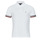 textil Herre Polo-t-shirts m. korte ærmer Tommy Hilfiger MONOTYPE FLAG CUFF SLIM FIT POLO Hvid