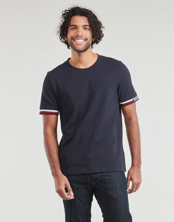 Tommy Hilfiger MONOTYPE BOLD GS TIPPING TEE Marineblå