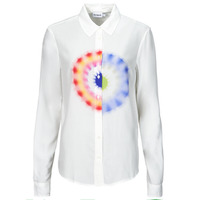 textil Dame Skjorter / Skjortebluser Desigual CAM_OHM Hvid / Flerfarvet
