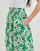 textil Dame Lange kjoler Desigual VEST_MARLON Hvid / Grøn