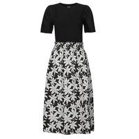 textil Dame Lange kjoler Desigual VEST_MARLON Sort / Hvid