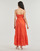 textil Dame Lange kjoler Desigual VEST_MALVER Orange