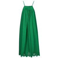 textil Dame Lange kjoler Desigual VEST_PORLAND Grøn