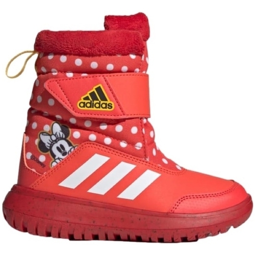 Sko Børn Støvler adidas Originals Kids Boots Winterplay Minnie C IG7188 Rød