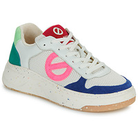 Sko Dame Lave sneakers No Name BRIDGET SNEAKER W Hvid / Blå / Pink