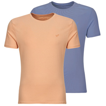 textil Herre T-shirts m. korte ærmer Kaporal RIFT Blå / Orange