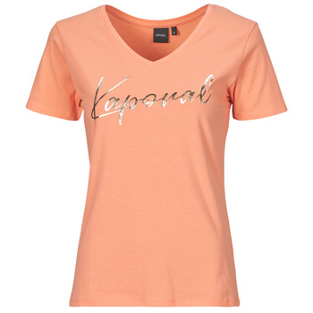 textil Dame T-shirts m. korte ærmer Kaporal FRAN Pink