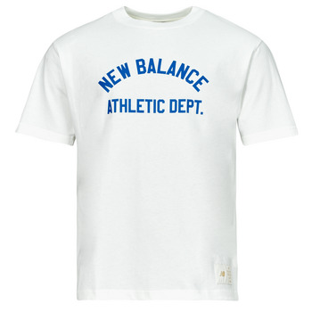 textil Herre T-shirts m. korte ærmer New Balance ATHLETICS DEPT TEE Hvid