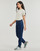 textil Dame T-shirts m. korte ærmer New Balance SMALL LOGO T-SHIRT Beige