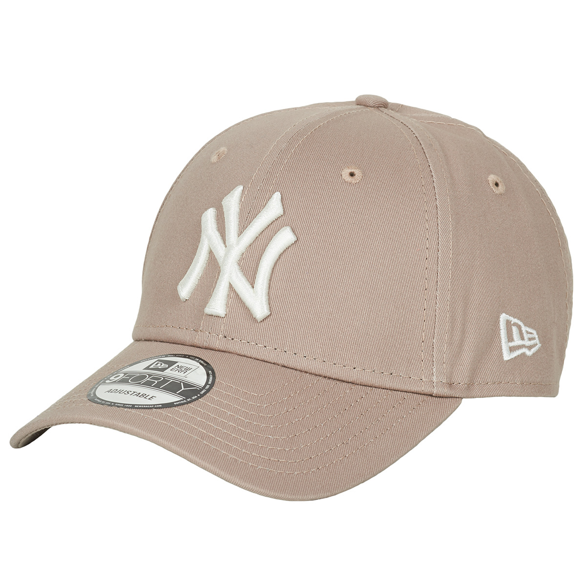 Accessories Kasketter New-Era LEAGUE ESSENTIAL 9FORTY NEW YORK YANKEES Beige / Hvid