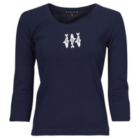 textil Dame Langærmede T-shirts Armor Lux T-SHIRT-MANCHES3/4-NWJ Lavendel