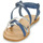 Sko Dame Sandaler So Size IDITRON Marineblå / Og / Sølv