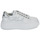 Sko Dame Lave sneakers Karl Lagerfeld KREEPER LO Whipstitch Lo Lace Hvid / Sølv