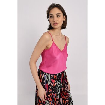 textil Dame T-shirts & poloer Molly Bracken T1029BP Pink