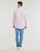 textil Herre Skjorter m. lange ærmer Tommy Jeans TJM REG OXFORD STRIPESHIRT Pink