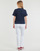 textil Dame T-shirts m. korte ærmer Tommy Jeans TJW BXY RAINBOW FLAG TEE Marineblå