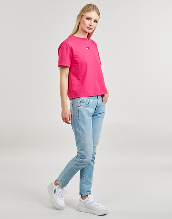 Tommy Jeans TJW BXY BADGE TEE EXT Pink