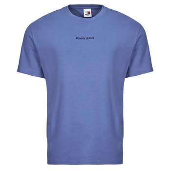 textil Herre T-shirts m. korte ærmer Tommy Jeans TJM REG S NEW CLASSICS Blå