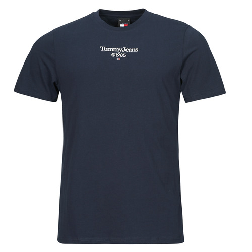 textil Herre T-shirts m. korte ærmer Tommy Jeans TJM SLIM TJ 85 ENTRY Marineblå