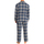 textil Herre Pyjamas / Natskjorte Kisses&Love KL30180 Marineblå