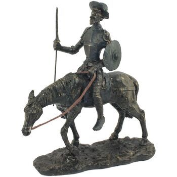 Indretning Små statuer og figurer Signes Grimalt Don Quixote Hestefigur Sort