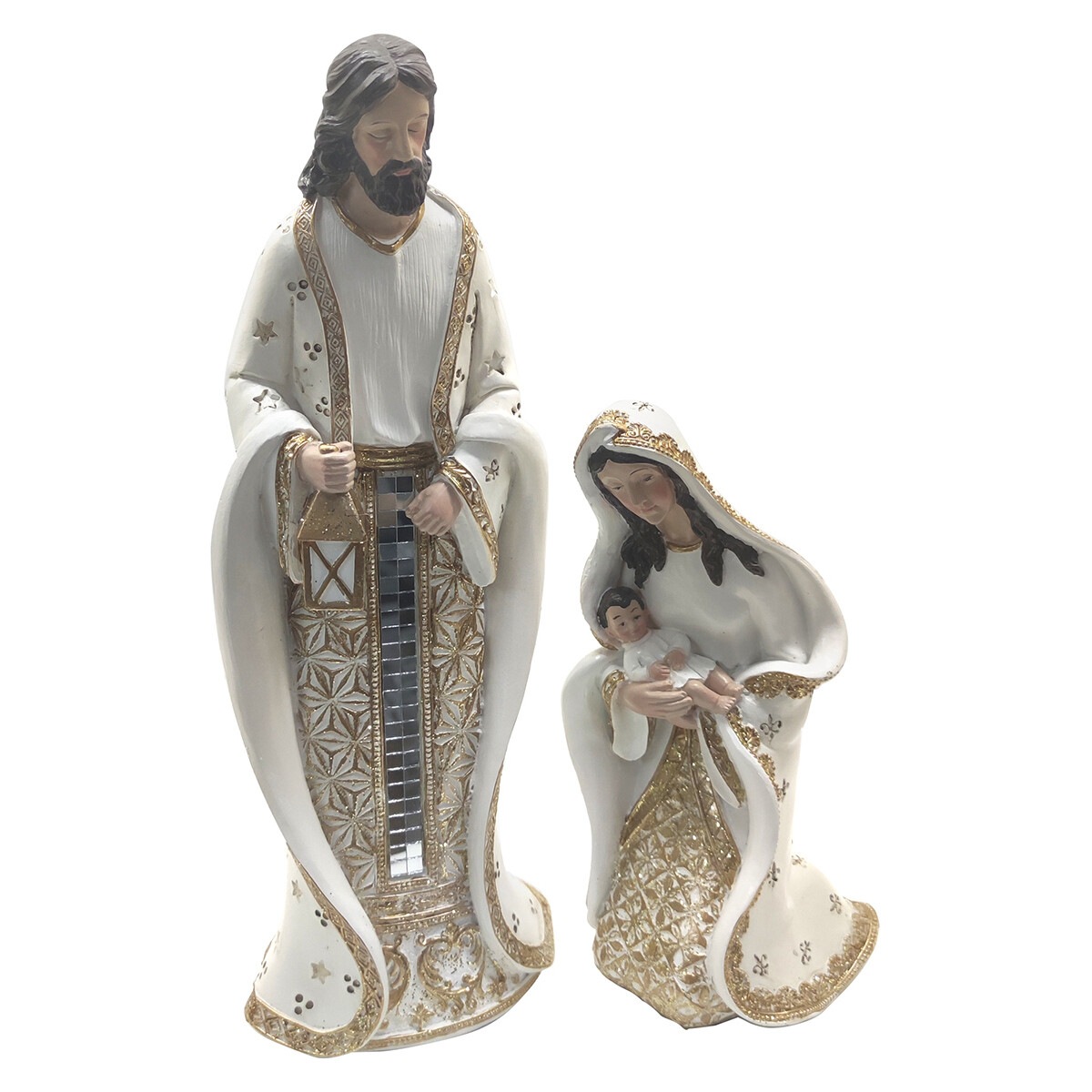 Indretning Julepynt Signes Grimalt Jesus Fødselsfigur Hvid