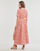 textil Dame Lange kjoler Betty London RIVKA Rød / Flerfarvet
