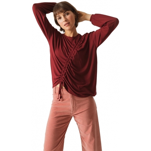 textil Dame Sweatshirts Skfk T-Shirt Bezi - Burgundy Bordeaux