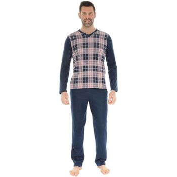 textil Herre Pyjamas / Natskjorte Christian Cane DAVY Blå