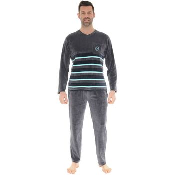 textil Herre Pyjamas / Natskjorte Christian Cane DOLEAS Grå