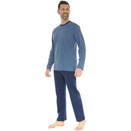 textil Herre Pyjamas / Natskjorte Christian Cane DAMBROISE Blå