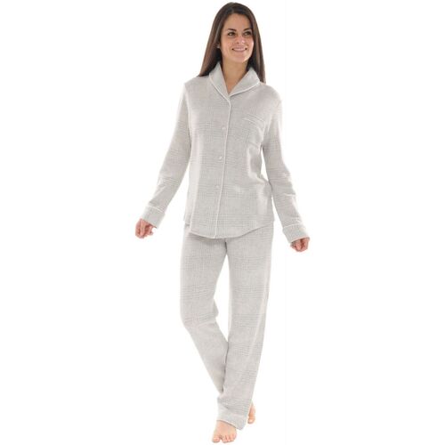 textil Dame Pyjamas / Natskjorte Pilus ADA Grå