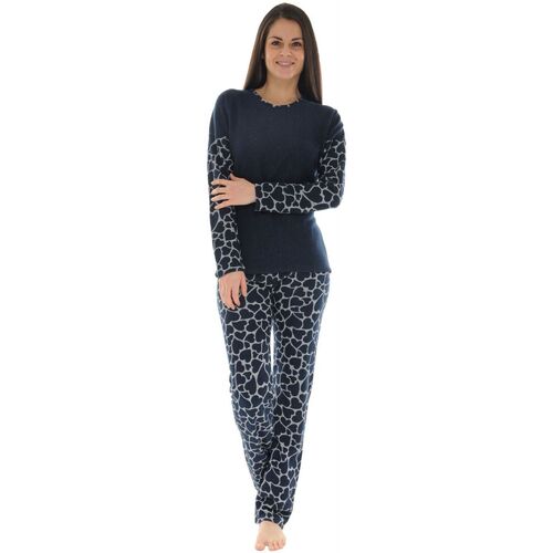 textil Dame Pyjamas / Natskjorte Christian Cane COEURS Blå