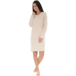 textil Dame Pyjamas / Natskjorte Christian Cane CIDONIE Beige