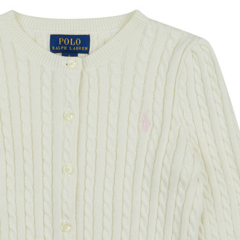 Polo Ralph Lauren MINI CABLE-TOPS-SWEATER Hvid