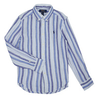 textil Dreng Skjorter m. lange ærmer Polo Ralph Lauren 322902178005 Blå / Himmelblå