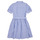 textil Pige Korte kjoler Polo Ralph Lauren FAHARLIDRSS-DRESSES-DAY DRESS Blå / Hvid