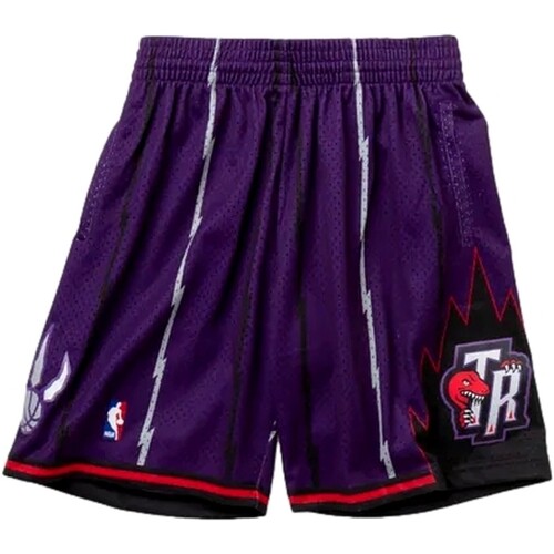 textil Herre Shorts Mitchell And Ness  Violet
