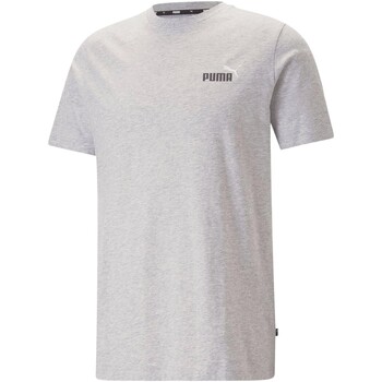 textil Herre T-shirts m. korte ærmer Puma 223842 Grå