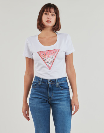 Guess RN SATIN TRIANGLE Hvid